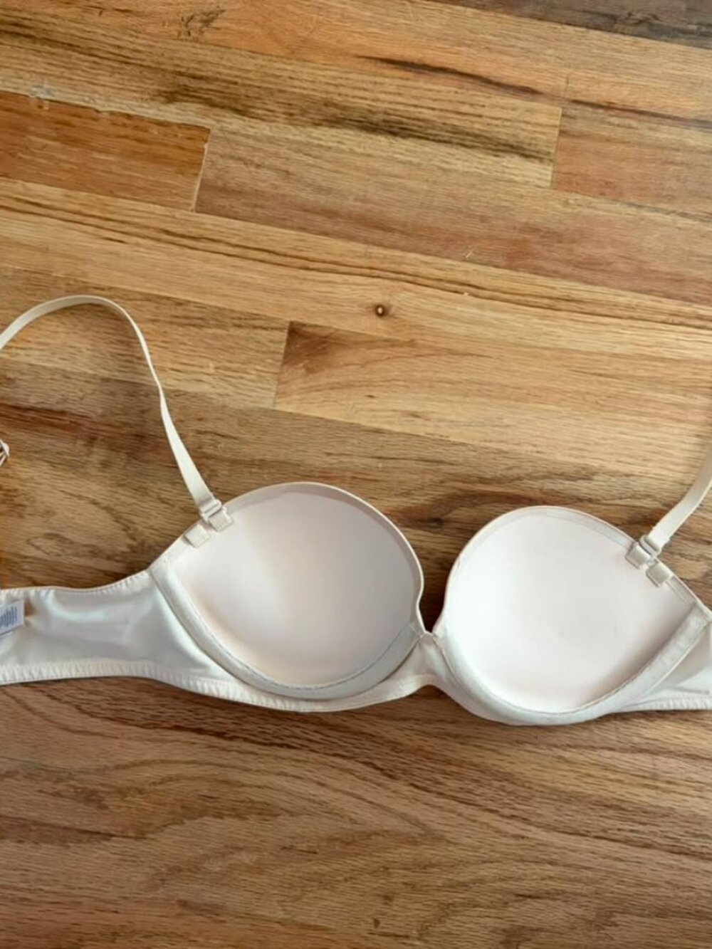 SKIMS NWT Ultimate Push-Up Strapless Bra 34B Sand - Picture 3 of 4